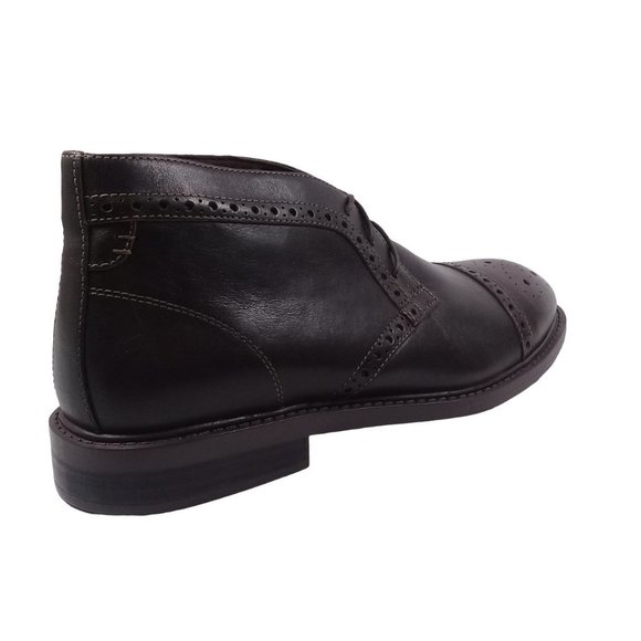 Dunham Men's NEW Gavin-Dun Brown Wingtip Round Toe Leather Chukka Boot Size 8 4E - Picture 6 of 12